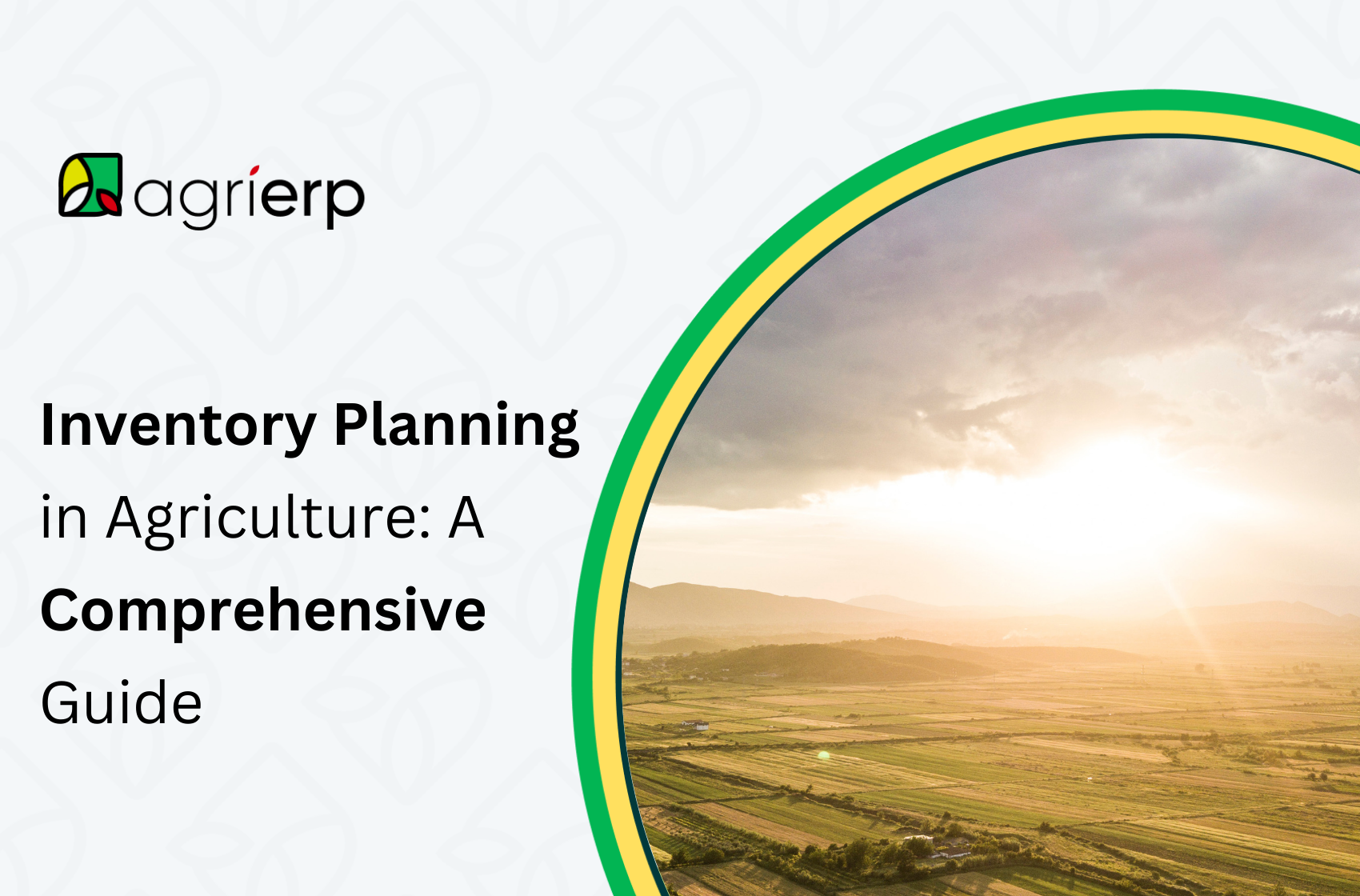 inventory planning in agriculture