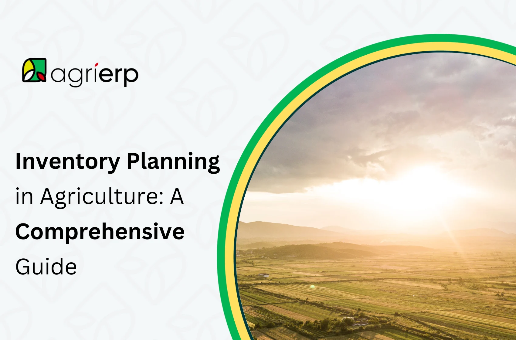 inventory planning in agriculture