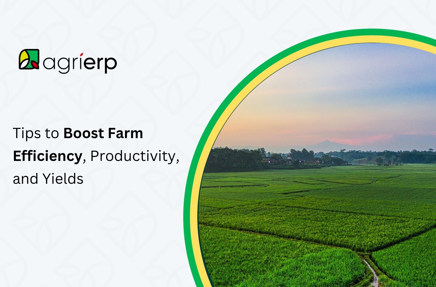 tips to boost farm efficiency